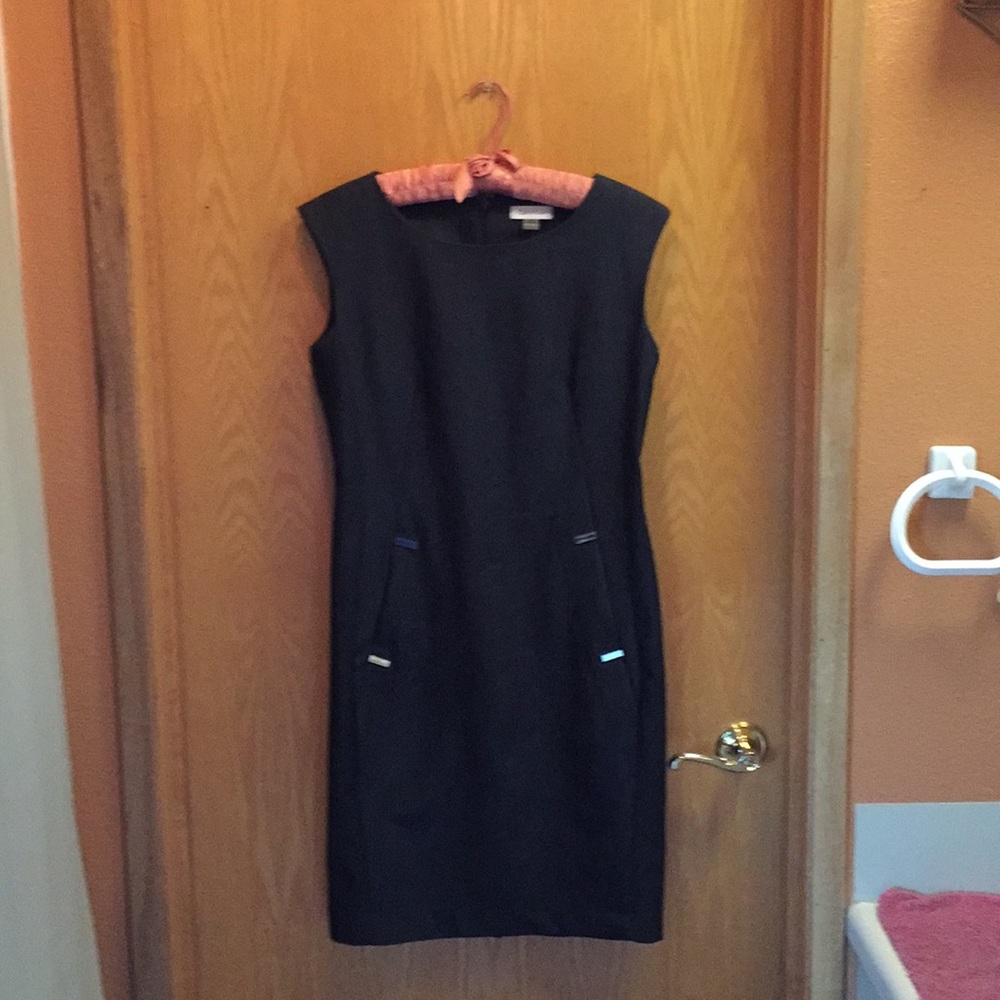 Calvin Klein gray dress